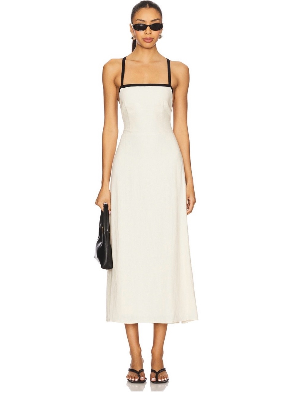 Steve Madden Linen Midi Dress